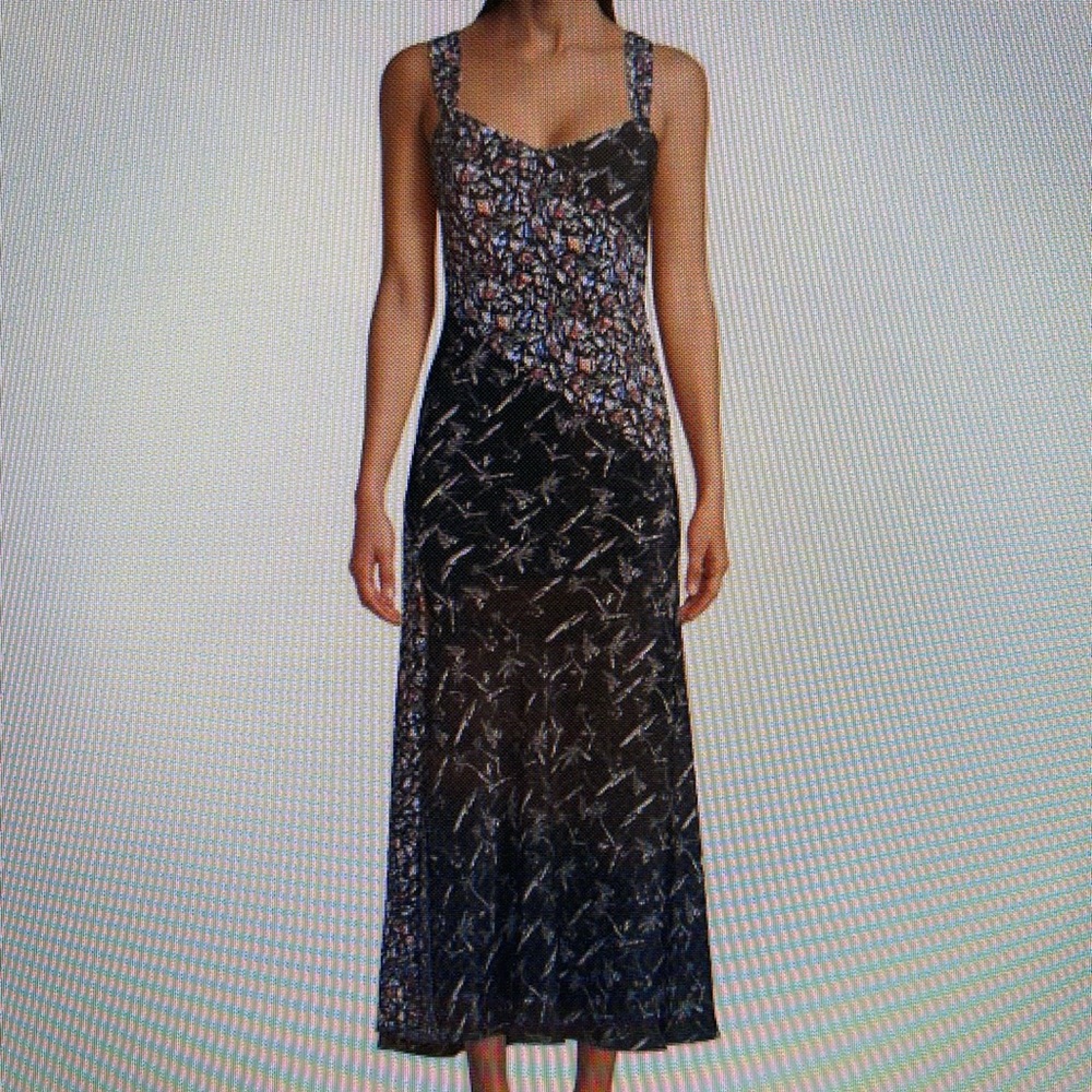 Robert Graham Andrea Mixed Print Dress
